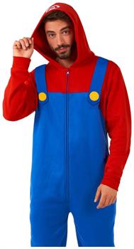 OppoSuits Adults' Onesies Mario Onesie