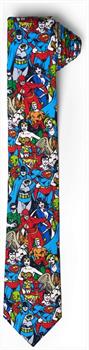 OppoSuits Men's Ties DC ComicsT Tie - Justice League