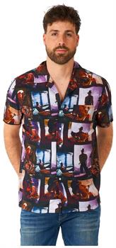 OppoSuits Men's Hawaiian Shirts SHIRT Short Sleeve A Nightmare On Elmstreet