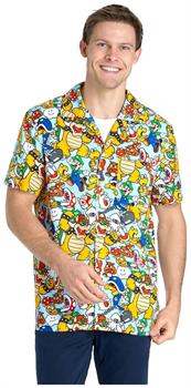 OppoSuits Men's Hawaiian Shirts Bowsers Kingdom