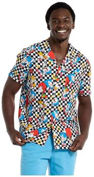 OppoSuits Men's Hawaiian Shirts Sonic Retro Rings