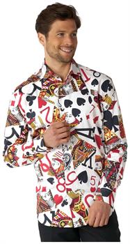 OppoSuits Men's Shirts SHIRT LS King of Clubs