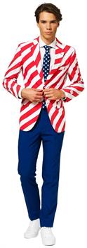 OppoSuits Men's Suits United Stripes