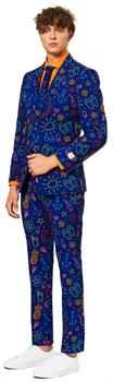 OppoSuits Men's Suits Doodle Dude