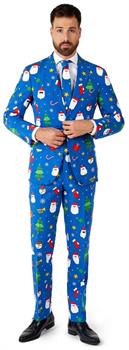 OppoSuits Men's Suits Festivity Blue