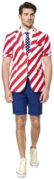 OppoSuits Men's Summer Suits SUMMER United Stripes