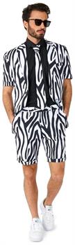 OppoSuits Men's Summer Suits SUMMER Zazzy Zebra