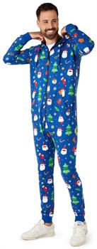 OppoSuits Men's Onesies Festivity Blue