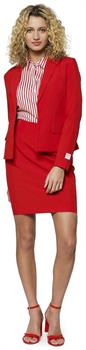 OppoSuits Women's Suits Red Ruby
