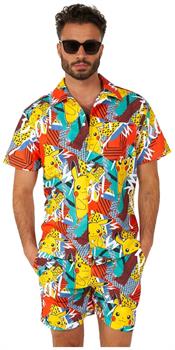 OppoSuits Men's Summer Sets Pika Pikachu