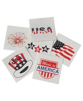 Patriotic Tattoos (Include 144 Units)