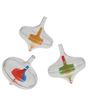 Transparent Spin Tops (Include 12 Units)