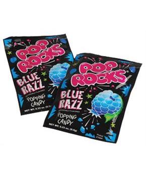 Pop Rocks-Blue Razz/24 Pc (Include 24 Units)