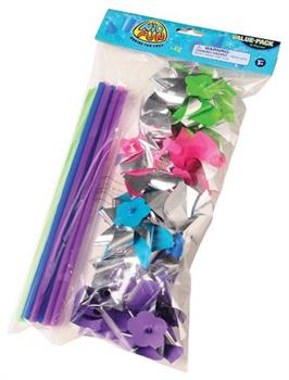 Bright Pinwheels (Include 12 Units)