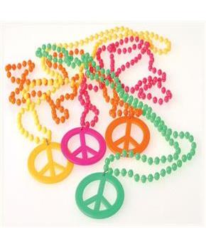 Peace Sign Necklaces (Include 12 Units)