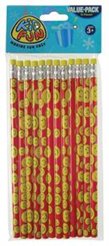 Neon Smile Pencils (Include 12 Units)