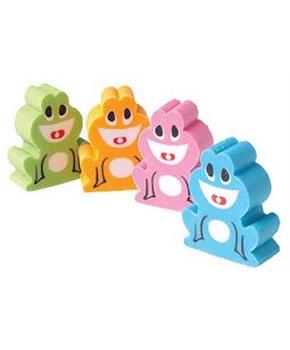 Frog Erasers (Include 12 Units)