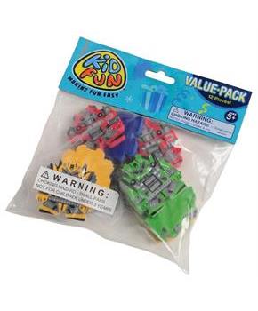 Battle Bot Erasers (Include 12 Units)