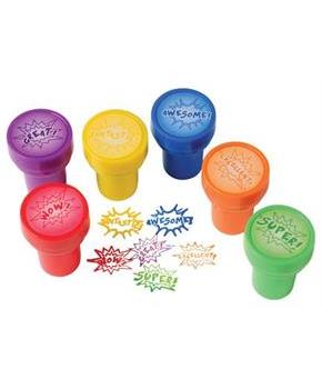 Superhero Stampers/6-Pc (Include 6 Units)