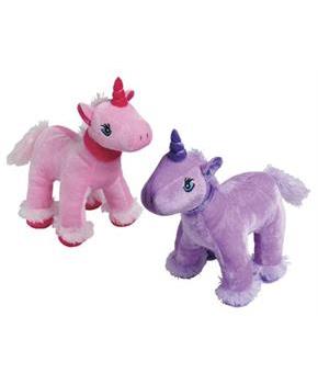Pink & Purple Plush Unicorns (Include 12 Units)
