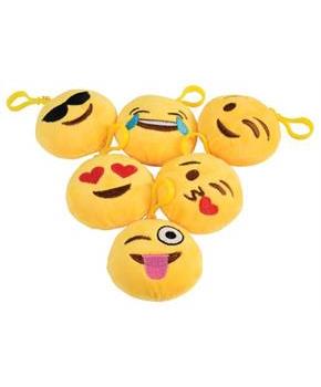 Emoji Clip Plush (Include 12 Units)