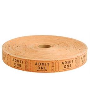 Stock Ticket-Admit 1-Orange/2000-Rl (Include 1 Units)