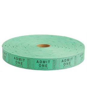 Stock Ticket-Admit 1-Green/2000-Rl (Include 1 Units)