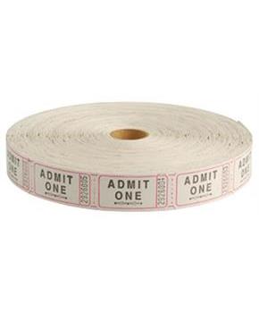 Stock Ticket-Admit 1-White/2000-Rl (Include 1 Units)