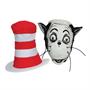 Cat In The Hat Mask and Hat