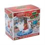 Blow-Up Inflatable Rudolph Christmas Tree Wrap with Built-In LED Lights 57"