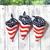20" Patriotic Stars & Stripes Bandanas - 12 Pc.