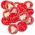 Bulk Red Santa Believe Metal Coins