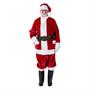 Burgundy Deluxe Santa With Outside Pockets Costume