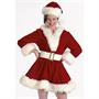 Burgundy Velvet Perky Pixie Costume