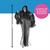 4 Ft. Hanging Animated Black Skeleton Reaper Halloween Decoration