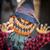 Groundbreaker Animated Orange Pumpkin Man Halloween Decoration, 2 Ft.