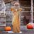 Standing Pop Up Head Pumpkin Man Halloween Decoration 5 1/2 Ft.