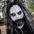Standing Jaw Dropping Bride with Black Dress Halloween Decoration 66"