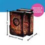 Spooky Hocus Pocus Animated Book Set Halloween Decoration 7 3/4 x 10