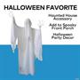 Standing Animated Skeleton Ghost Halloween Decoration 55" x 65 1/2"