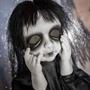 Hanging Spooky Undead Girl Halloween Decoration 11 3/4" x 43 1/4"