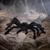 Light-Up Animated Walking Fuzzy Spider Halloween Decoration 31 1/2" x 7 3/4"