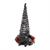 Black Rattan Wicker Witch's Hat Halloween Decoration 9" x 17 3/4"