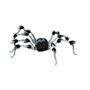 Gray and Black Hairy Walking Spider Halloween Decoration 31 1/2"