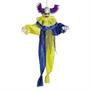 Animated & Light-Up Shaking Clown Hanging Halloween Decoration 47 1/4"
