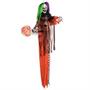 Animated & Light-Up Clown Hanging Halloween Decoration 53 1/4"