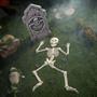 Boo! Tombstone & Skeleton Graveyard Halloween Decorations Set 24 Pc.