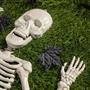Boo! Tombstone & Skeleton Graveyard Halloween Decorations Set 24 Pc.