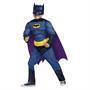 Kid's Classic Muscle Batweheels Batman Costume