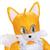 Kids Inflatable Sonic the Hedgehog 3 Miles \Tails" Prower Costume